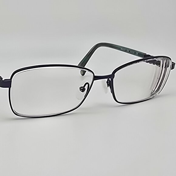 *SOLD* Nine West NW1079 434 Navy Blue Pearl Eyeglasses Frame w/ Flexhinge 54mm - Picture 7 of 15